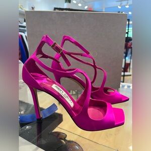 Jimmy Choo Fuchsia Heels SIZE 5.5